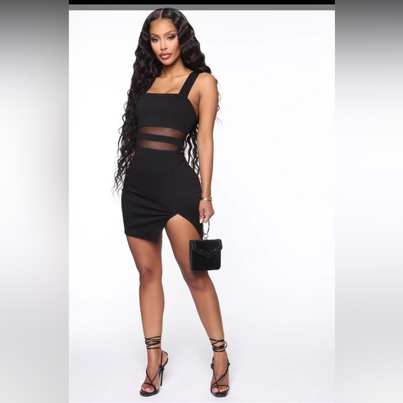Women's Fashion Nova Let's Mingle Bodycon Dress NWT - Picture 2 of 3